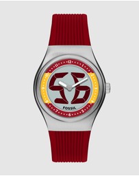 Fossil - Archival Big Tic Red Analogue-Digital Watch