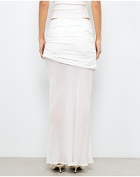 AERE - Asymmetric Maxi Skirt