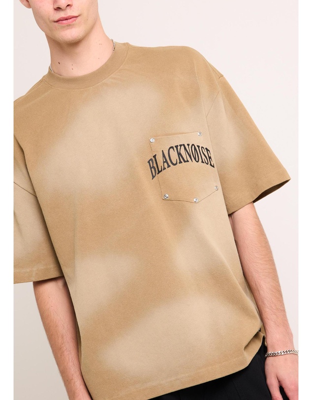 Black Noise White Rain - Industrial T-Shirt