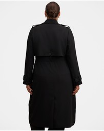 Forever New Curve - Cameron Curve Soft Trench Coat