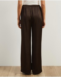 Atmos&Here - Saffron Satin Pants