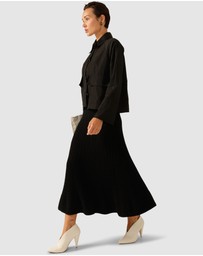 SACHA DRAKE - Button Up Cropped Jacket
