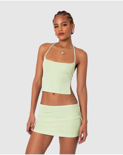 EDIKTED - Keke Tie Back Top