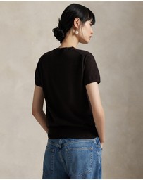Polo Ralph Lauren - Short-Sleeve Crewneck Sweater