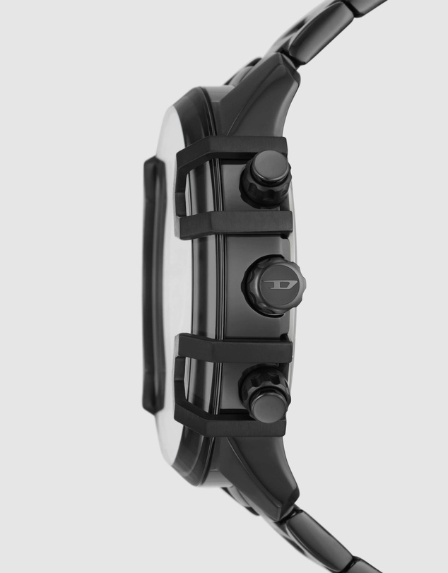 Diesel - Griffed Gun-Metal Chronograph Watch