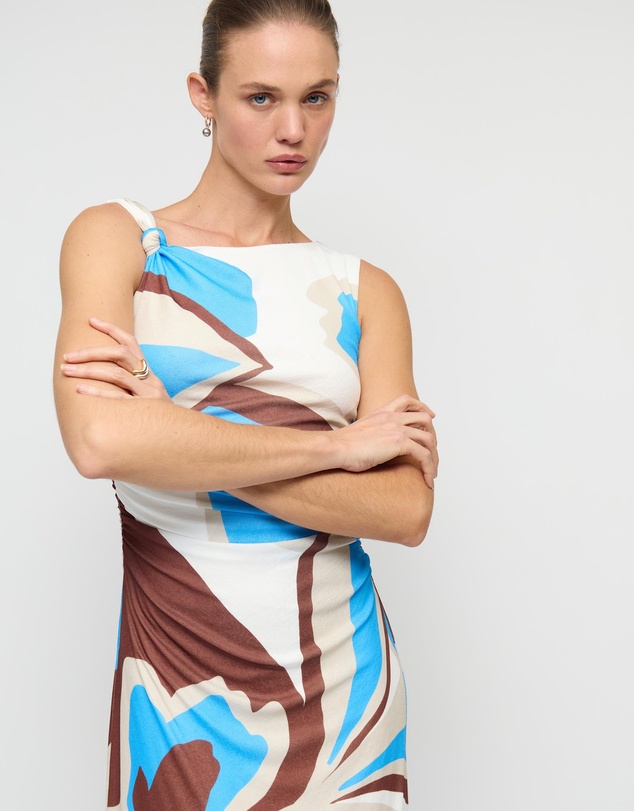 Staple the Label - Cielo Mesh Midi Dress