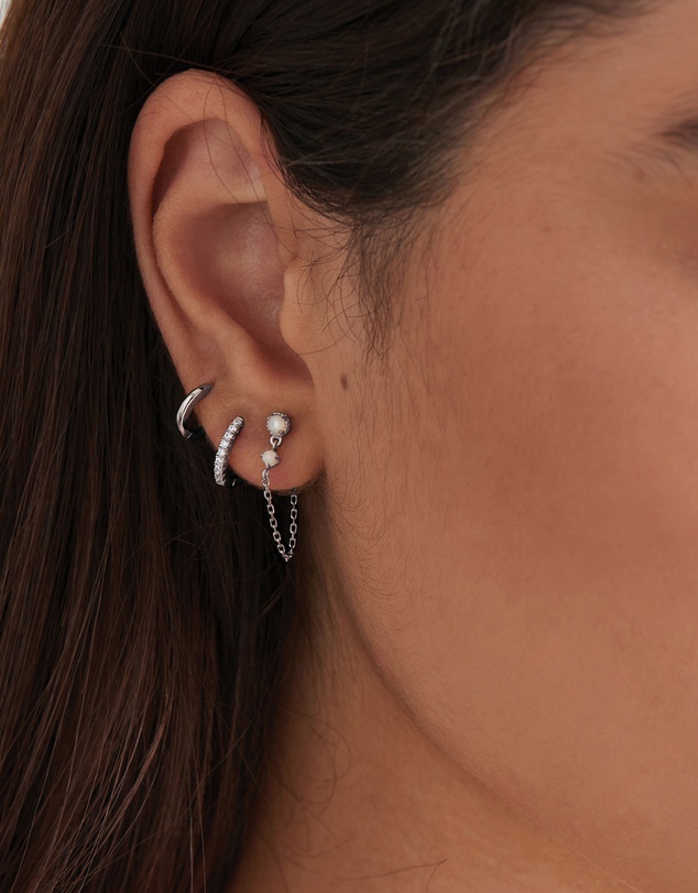 Ania Haie - Sparkle Huggie Hoop Earrings Success