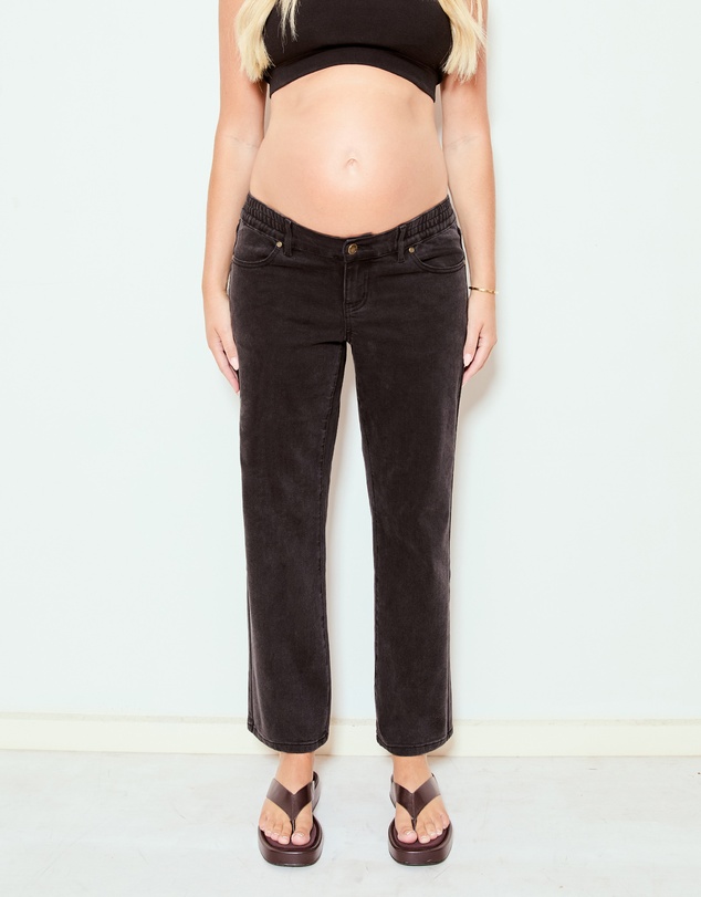 Soon Maternity - Soon Slim Straight Leg Jeans (Cropped)