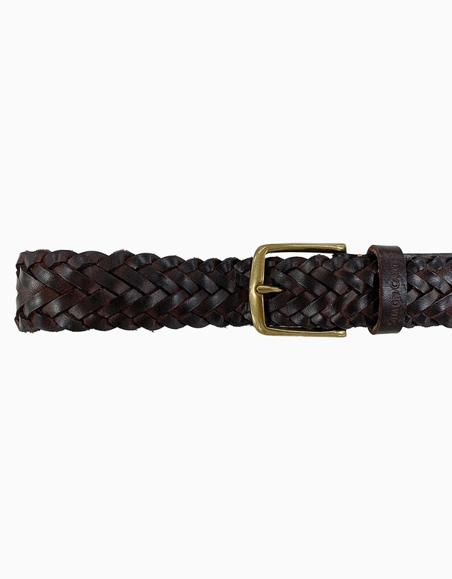 Simon Carter - Woven Pin Buckle Belt