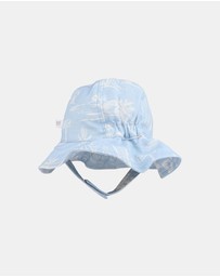 Fox & Finch - Surf's Up Linework Sunhat - Kids