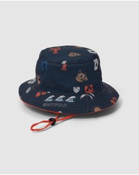 Crywolf - REVERSIBLE BUCKET HAT Lucky Days