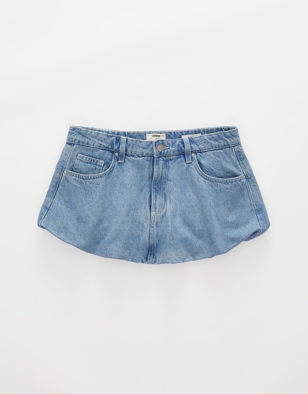 Cotton On - Bubble Denim Skirt