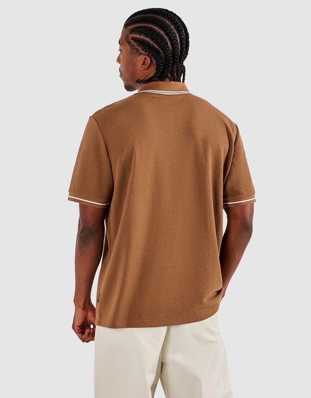 Malbon - Fairway Applique Pique Polo