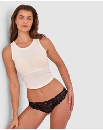Bras N Things - Bethany Essentials Brazilian Knicker - Black
