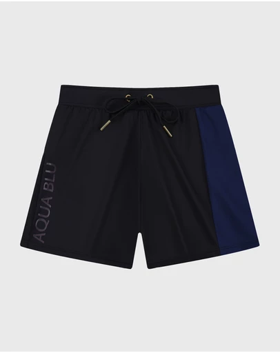 Aqua Blu Kids - Building Blocks Lycra Swim Shorts - Teens