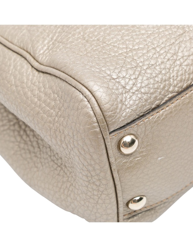 Pre-Loved by Azura Reborn - Pre-Loved Small Calfskin Bamboo Shopper Satchel