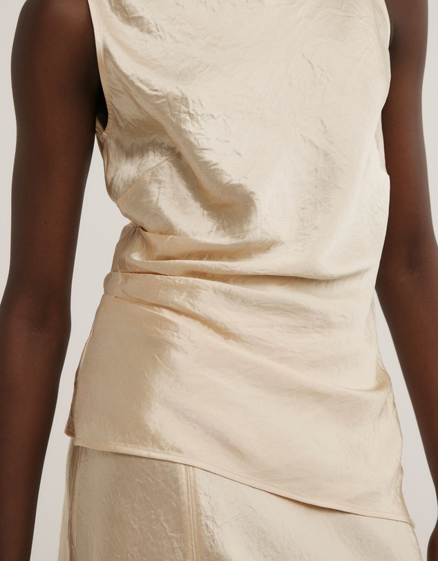 Witchery - Crinkle High Neck Top