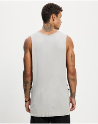 Surrounded By Ghosts - The Titanium Rib Knit Muscle T-Shirt