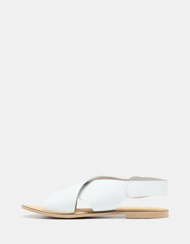 Just Because - Cleo Leather Slingback Flats