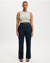 Cotton On - Curvy 91 Straight Jeans