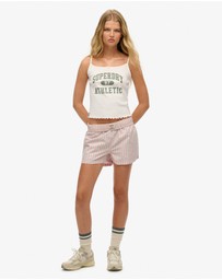 Superdry - Cotton Stripe Elastic Short