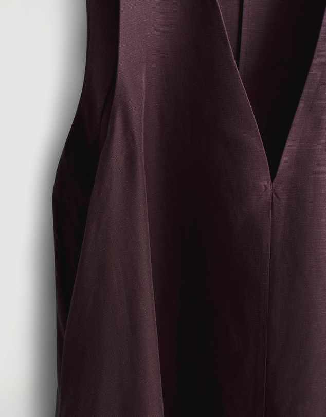 COS - A-Line Linen-Blend Maxi Dress