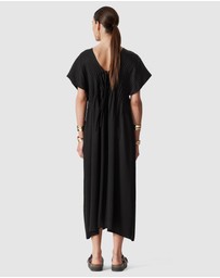 & Other Stories - Pleated Dolman Midi Dress
