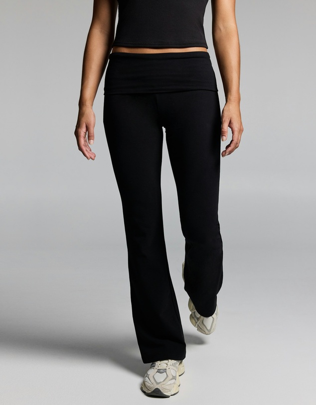Rockwear - Roll Down Low Rise Flared Pants