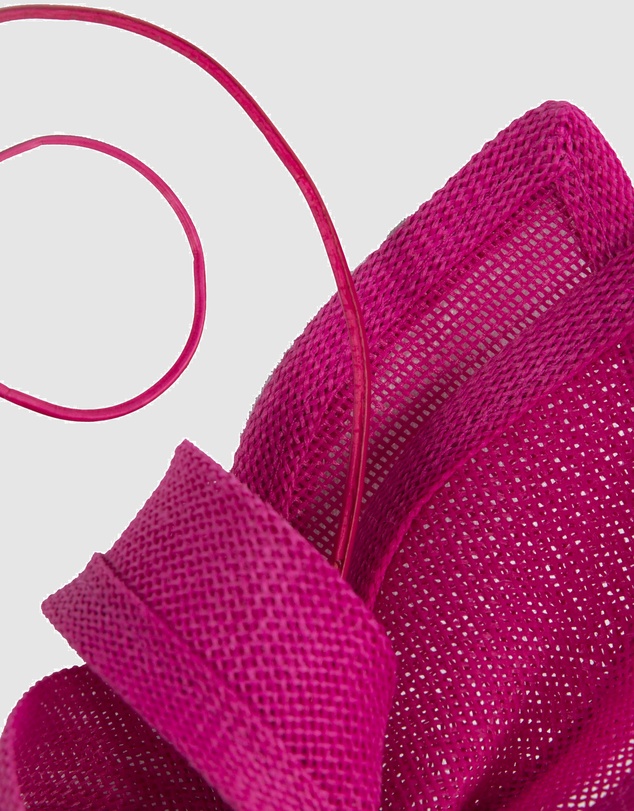 Max Alexander - Fuchsia Bow Fascinator