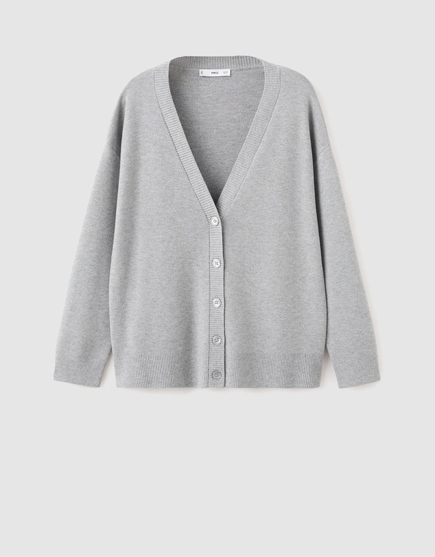 M.N.G - V-Neck Knitted Cardigan