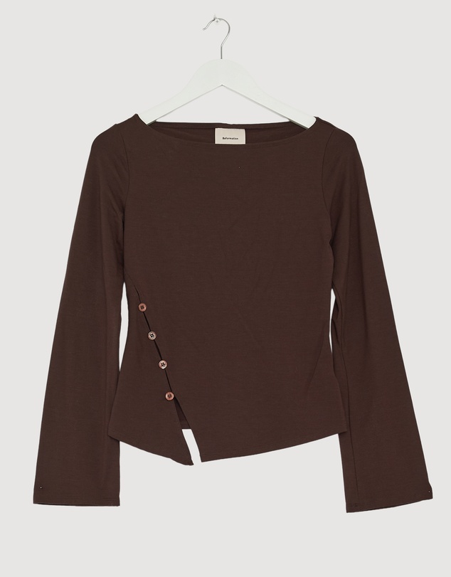 Revibe - Repaired Reformation Nicola Knit Top - AU 8