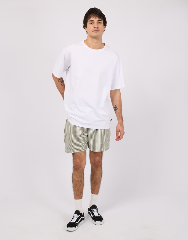 Silent Theory - Stripe Linen Shorts