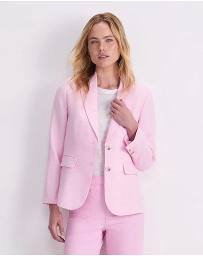 Sportscraft - Freya Short Linen Blazer
