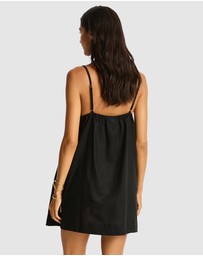 Sea Level Australia - Shore Linen Shift Short Dress