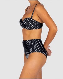 Baku Swimwear - Parisian Summer High Waist Bikini Bottom