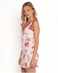 Petal & Pup - Fleur Mini Dress - Red