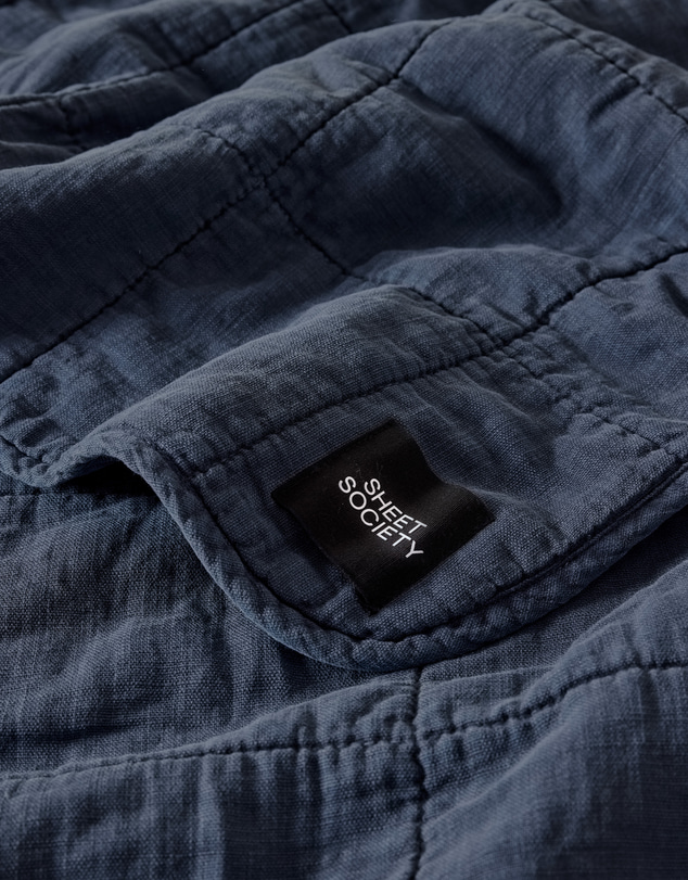 Sheet Society - Rory Washed Cotton Euro Pillowcase