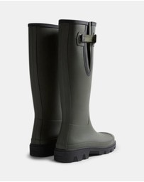 Hunter - Unisex Downpour Adjustable Boot Dark Olive/Black