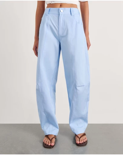 Jag - Pia Canvas Barrel Pant