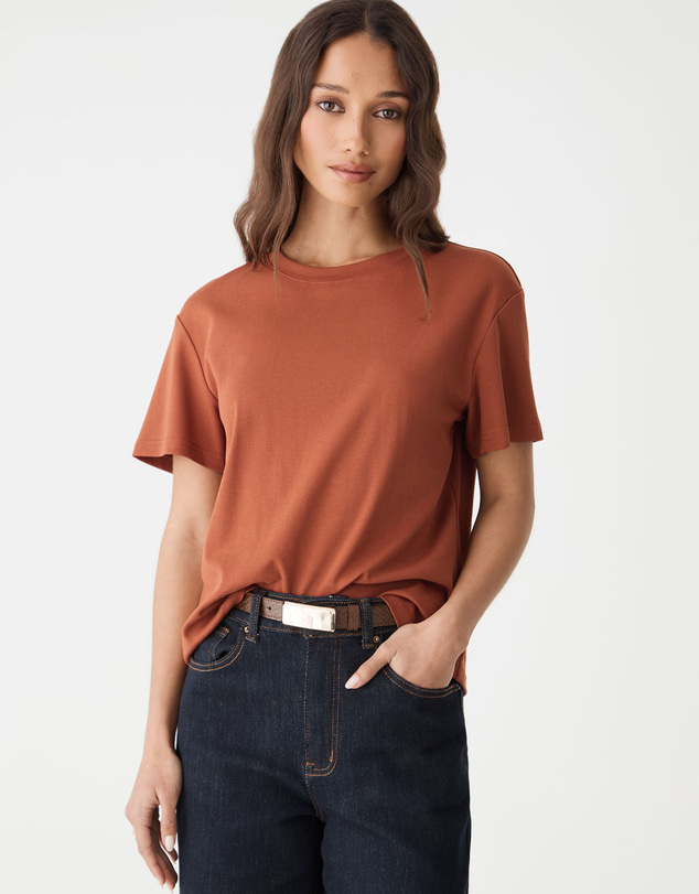 Forcast - Lumi Croc Effect Belt