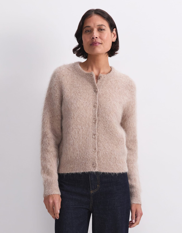 Sportscraft - Alpaca Blend Cropped Cardigan