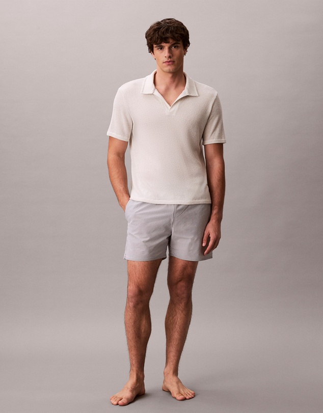 Calvin Klein - Icon Seersucker Swim Shorts