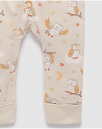 Purebaby - Thick Pyjama Sleep Growsuit -Kids-Babies