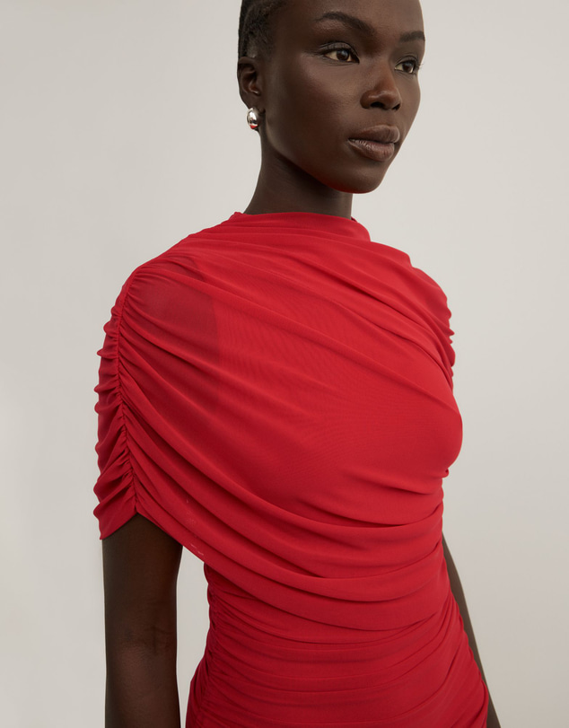 Witchery - Mesh Cape Top
