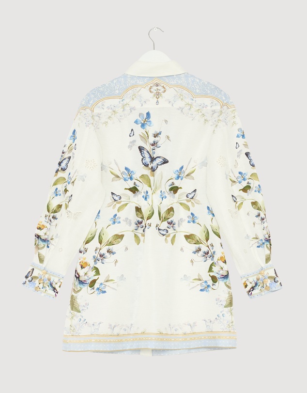 Revibe - Repaired Camilla Shirt Dress With A Line Skirt - AU S