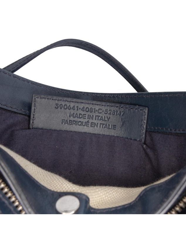 Pre-Loved by Azura Reborn - Pre-Loved Canvas Navy Pochette Crossbody