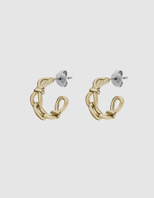 Emporio Armani - Sentimental Gold Earring