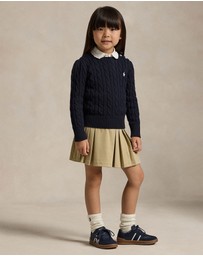 Polo Ralph Lauren - Cable-Knit Cotton Sweater - Babies-Kids