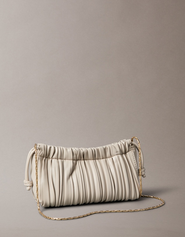 Calvin Klein - Mini Plissé Chain Crossbody Bag