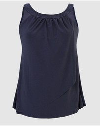 Miraclesuit Swimwear  - Illusionists Ursula Underwired High Neck Tankini Top